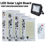 panneau led solaire blanc moderne 10w 15w 25w 40w 60w 100w led transistors condensateurs