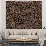 tapis léopard moderne clips noir blanc marron rose salon chambre