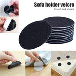 supports coussins adhésifs texturés noirs canapé pratique 10pcs 20pcs 50pcs