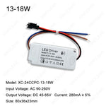 driver led 3w 12w 18w 24w adhésif câbles blanc moderne certification fcc