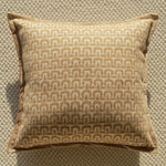 housse coussin géométrique polyester beige marron contemporain opacité 30x50cm 45x45cm décoration maison voiture
