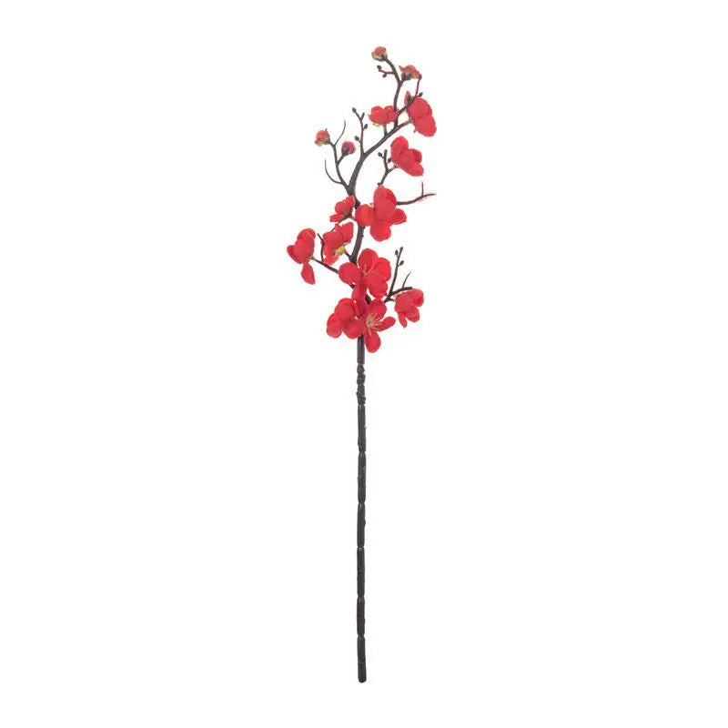 décoration extérieure branche artificielle soie fleurs blanc rose printemps nature minimaliste fête mariage