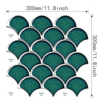 autocollants muraux 3d pvc blanc gris marbré moderne résistants chaleur imperméables carreaux mur