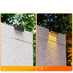 lumière solaire led noire ip65 adhésive murale led panneau solaire interrupteur tactile contemporaineextérieur