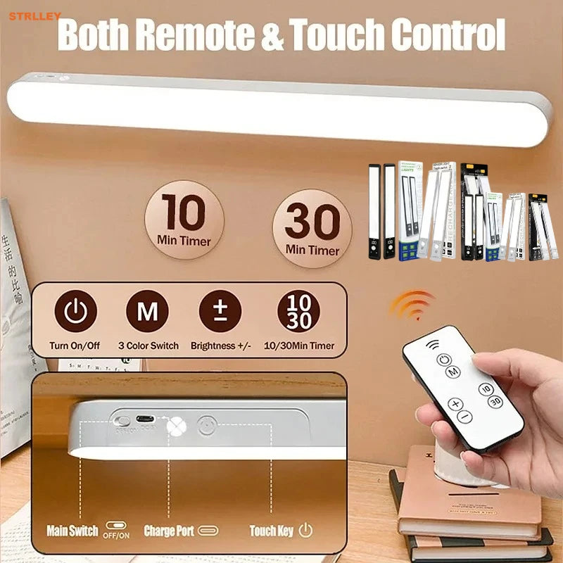 lampe led moderne aimantée rechargeable usb blanc lisse contemporaine tactile