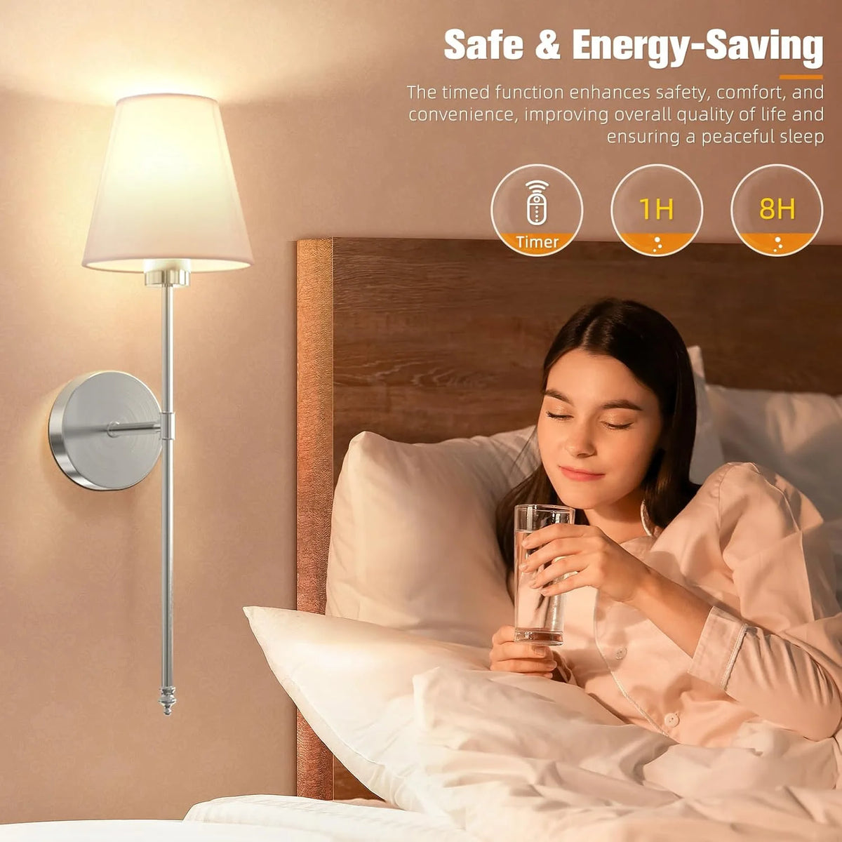 lampe murale moderne or blanc rechargeable rgb vis minimaliste led abatjour