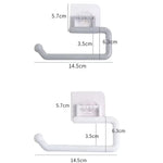 porte serviettes blanc adhésif moderne acier inoxydable fixe mural salle bain 65g