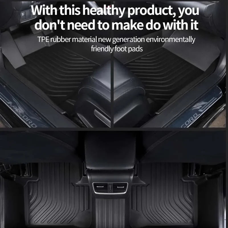 tapis sol noir rayures horizontales waterproof anti salissures moderne nissan ariya 2022 2023 2024