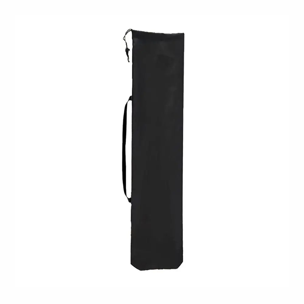 sac rangement polyestère noir pliable multiusage porte bâtons canne pêche parapluie pratique fixations poignées