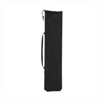sac rangement polyestère noir pliable multiusage porte bâtons canne pêche parapluie pratique fixations poignées