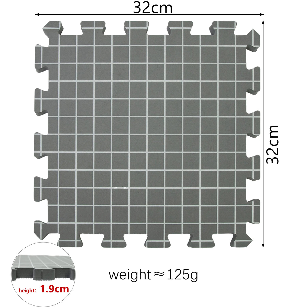 tapis découpe mousse jaune vert gris grille imprimée utilitaire échantillons crochet épingles pinces couture