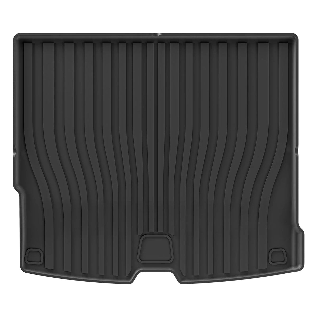 tapis sol volvo xc60 2018 2025 noir rayures horizontales moderne 43x70cm
