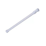 tige rideau douche réglable sans perçage métal respectueux environnement noir moderne 30cm 50cm lisse