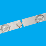 bande lumineuse led blanc moderne adhésive connecteurs intégrés technologie télévision facile