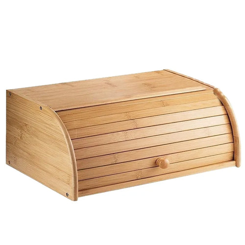 boîte pain bambou réutilisable moderne rayures horizontales poignées assiettes blanches pains cosmétiques cuisine maison