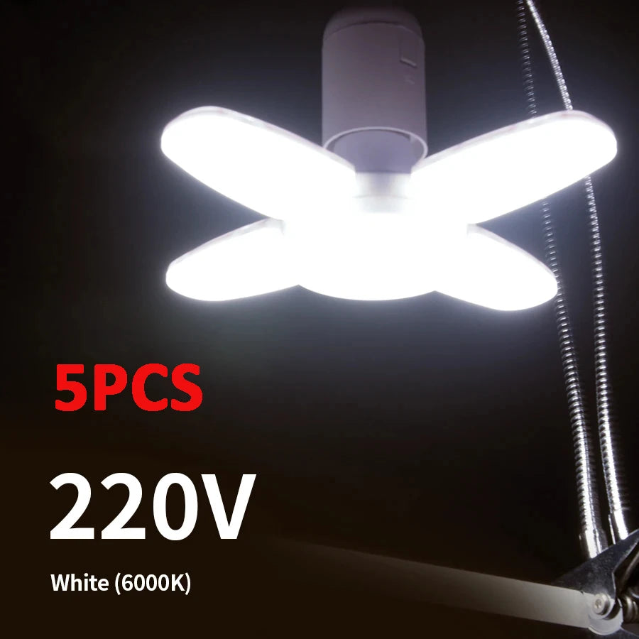 lampe led blanc moderne e27 220v 28w 6500k angle ajustable 90 độ