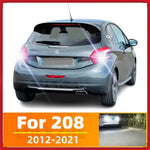 ampoules led blanc feux recul peugeot 208 t15 canbus reverse light voiture modernes
