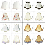abat jour tissu floral broderie franges beige luxe décoration lampe table murale moderne