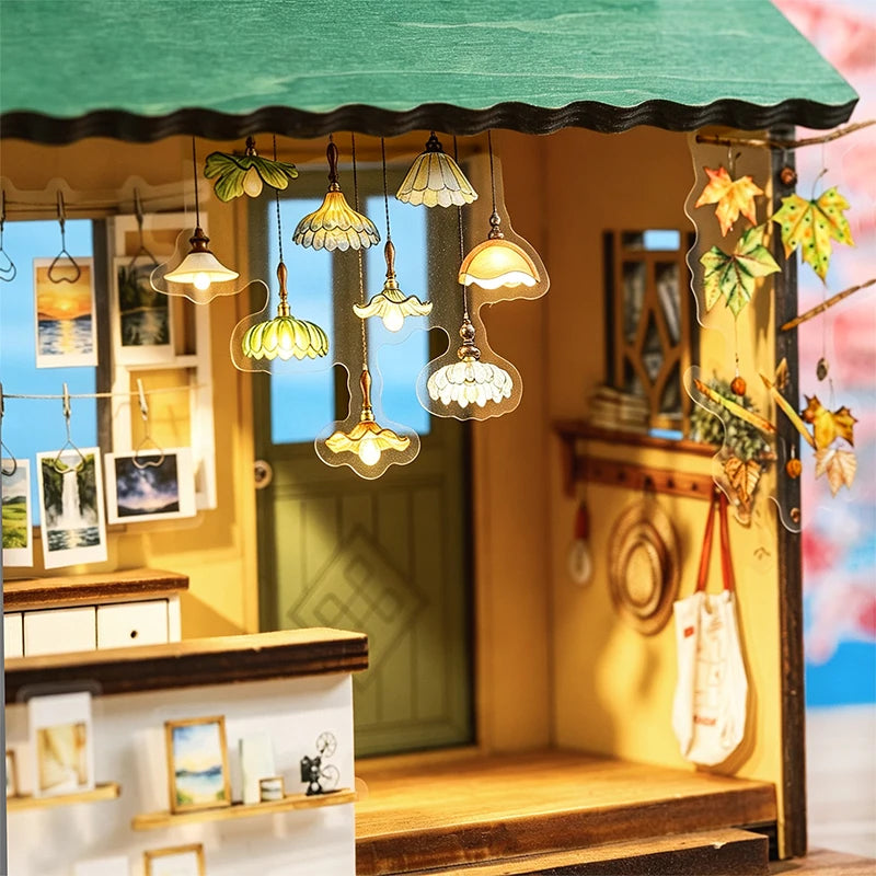 autocollants deco murales plantes cadres photo étoiles guirlandes chandeliers sacs main clips boho chic