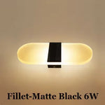 lampe murale moderne led blanc noir doré rectangulaire carré ovale mur fixe éclairage maison