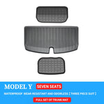 tapis sol voiture noir fibres carbone moderne imperméable coffre siège protection