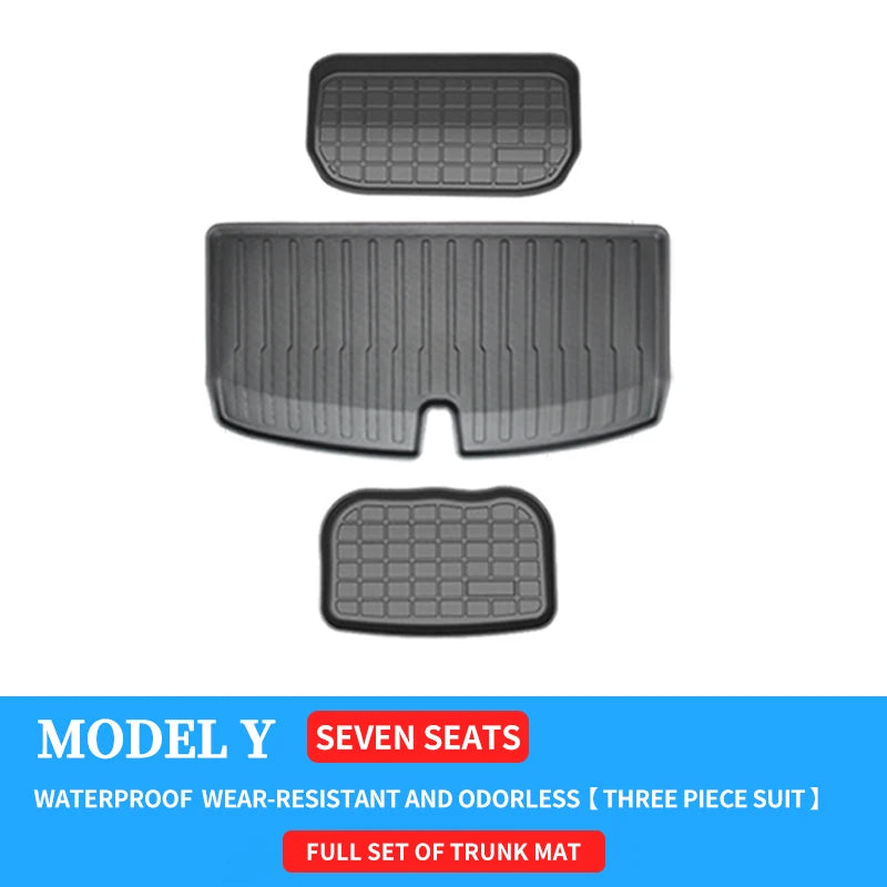tapis sol voiture noir fibres carbone moderne imperméable coffre siège protection