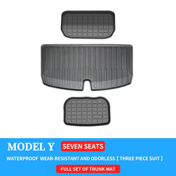 tapis sol voiture noir fibres carbone moderne imperméable coffre siège protection