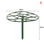 support plante métallique vert jardinage décoration fleuri piquet insertion terreau hauteur diamètre