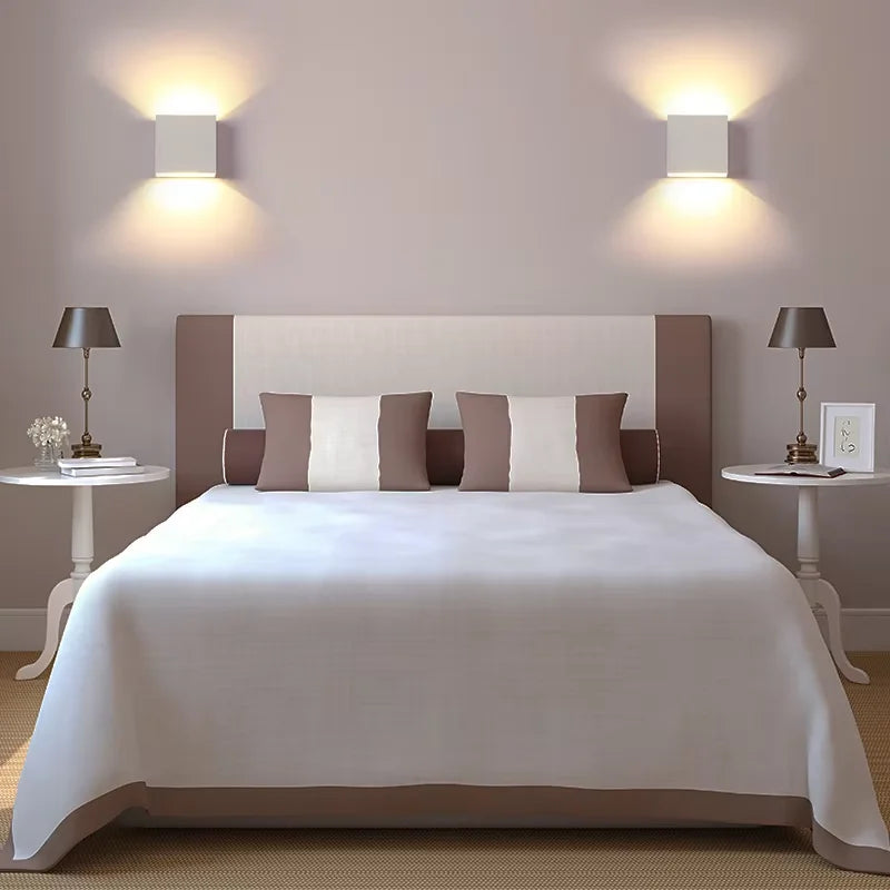 appliques murales led blanc modernes fixées mur ampoules led years garantie aluminium