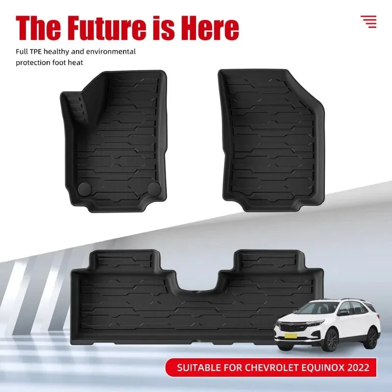 tapis sol voiture noir texture géométrique moderne résistant imperméable protection intérieure tpe