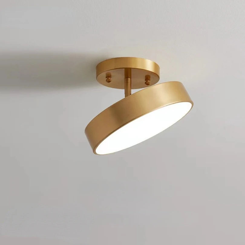 lampe moderne or rond éclairage cuisine chambre montée surface led 2000 82000 lumens métal