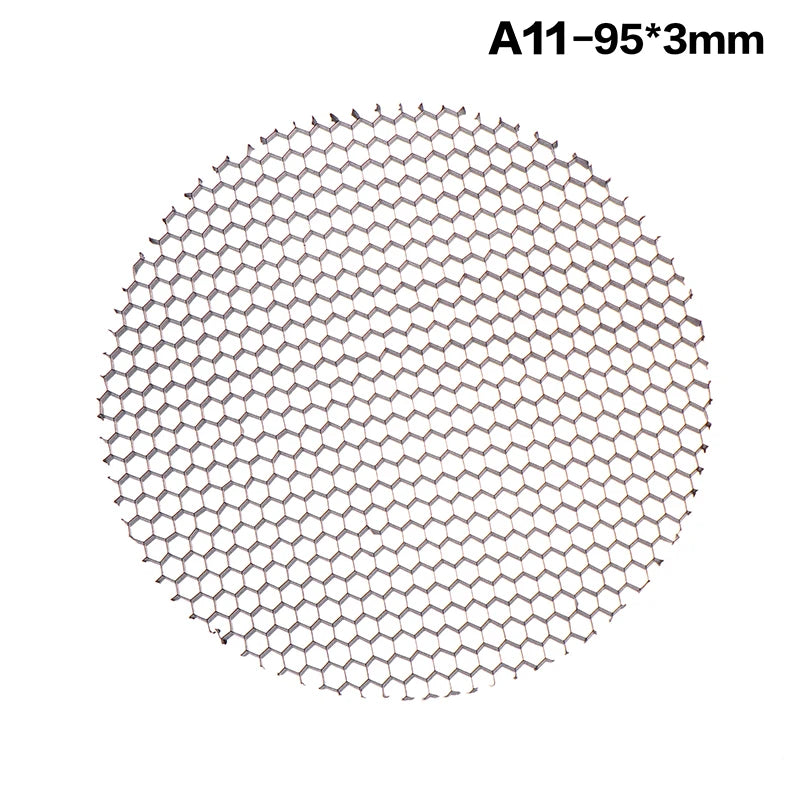 grille circulaire led noir maille fine moderne éclairage doux antiéblouissement chambre salon
