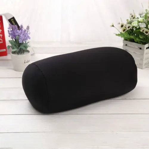 coussin ovale uni moderne bleu rouge violet noir mousse polyester lit décoration voyage