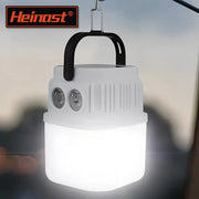 lampe led portable rechargeable usb blanc noir camping 100 lumens poignée suspension
