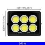 projecteur led cob ip65 moderne 220v 50w 100w 200w 300w noir clips câbles