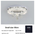 plafonnier moderne étoiles cristal blanc doré éclairage cuisine salle manger led changeable