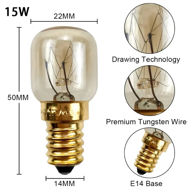 ampoules incandescence 15w 25w doré argent filament vintage e14 220v 2700k