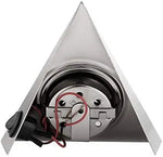 spots led argenté moderne interrupteur adhésif 12v 230v blanc chaud minimaliste