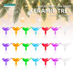 remplacement oiseaux stylisés violet orange vert bleu artisanal 50 pièces translucent decoration festive craft