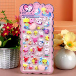 autocollants 3D animaux mignons fruits gâteaux nuages coeurs kawaii adhésifs