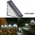 applique solaire led noir moderne adhésif étanche ip67 22led lumière blanche