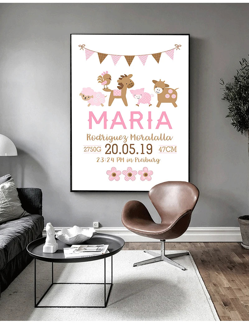 Option de personnalisation de taille pour l'image murale sur toile