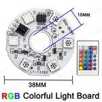 lampe table rechargeable led rgb blanc circulaire composants électroniques interrupteur tactile câbles charge dc5v