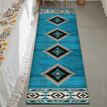 tapis multicolore moderne rayures ethnique adhésif salon chambre extérieur commercialisation