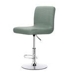 housse chaise tissu géométrique moderne gris poignée serrage chaise banquêt mariageôtel plage