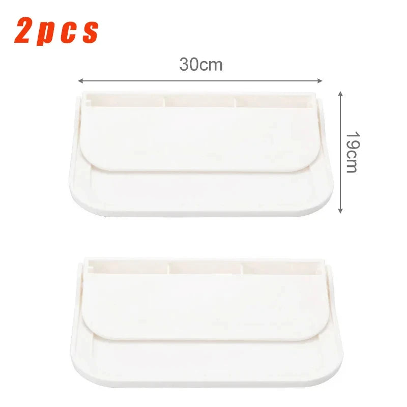 support mural pliable blanc moderne adhésif smartphone rangement objet divers organisation salle bain