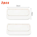 support mural pliable blanc moderne adhésif smartphone rangement objet divers organisation salle bain