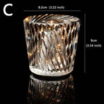 lampe table moderne transparente facettes brillantes élégante chambre coucher ambiance dorée led rechargeable