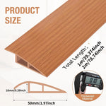 profils transition sol auto adhésifs aspect bois moderne beige clair foncé 1m 2m resistant