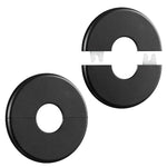 cache tap adhésif noir abs moderne 10x50mm 17x60mm 22x80mm 26x85mm 33x95mm